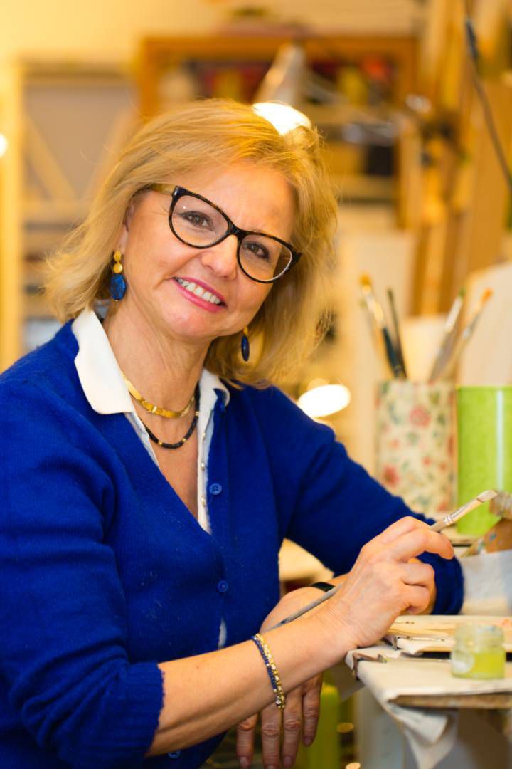 Atelier et cours de peinture avec Stefania Ricci, artiste peintre, exposition, atelier, galerie d'art, tableaux, Carouge, Genève, Suisse